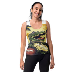 “The Swamp is Where the Gators Call Home” Sublimation Cut & Sew Tank Top