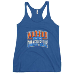 “Woo-Hoo for the Orange and Blue” Women’s Racerback Tank